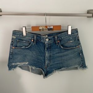 Citizens of humanity denim shorts 💙